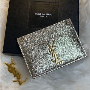 Authentic YSL Limited Edition Card Holder